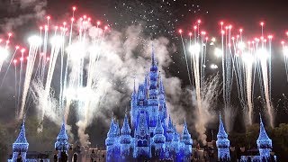 Holiday Wishes Fireworks 2018 Full Show at Mickeys Very Merry Christmas Party Walt Disney World [upl. by Hortensia]