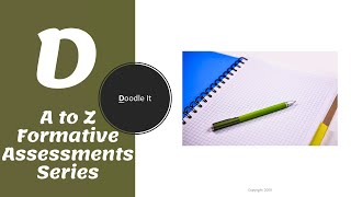 D  Doodle It  Formative Assessments Series [upl. by Eisej]