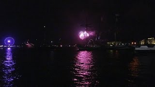 Hanse Sail Feuerwerk 2016 in Warnemünde [upl. by Itsrejk]