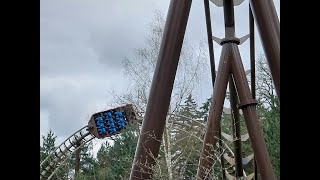 vliegende hollander test ritten efteling 2024 [upl. by Netnert]