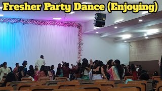 Fresher Party Dance Enjoying  MPGI College  Nursing Students mpgicollege [upl. by Sedrul]