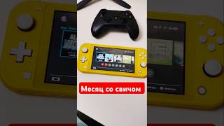 1 месяц с Nintendo switch lite 😁 shorts nintendoswitch [upl. by Brinn338]