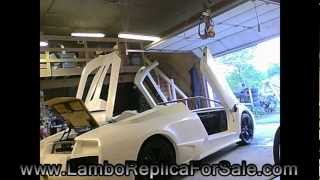 LP640 Lamborghini Murcielago Replica Kit Car Project Update Door Poppers Engine Sound [upl. by Georgia677]