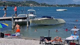 A Day At Romantica Beach Lago Di Garda 4K [upl. by Lower]