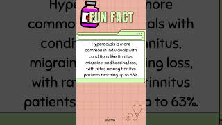 🔊🤕 This Condition Makes Noise Physically Painful Do You Know It mededtrivia superrareconditions [upl. by Odranreb]