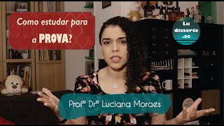 PROVA DISCURSIVA e agora Como estudar para passar na prova de mestrado e de doutorado [upl. by Norling82]