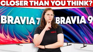 Sony BRAVIA 7 vs BRAVIA 9 – Is the BRAVIA 7 Good Enough [upl. by Ijnek640]