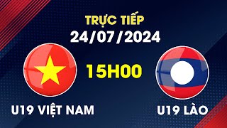 🔴 Trực Tiếp  U19 Việt Nam  U19 Lào  U19 Đông Nam Á  Chiến Đấu Vì Danh Dự [upl. by Hung]