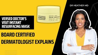 Versed Doctors Visit Instant Resurfacing Mask [upl. by Dranrev]