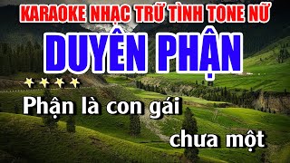 Duyên Phận Karaoke Tone Nữ  Gm  Nhạc Sống Chất Lượng Cao  Karaoke Lan Nguyễn [upl. by Ikciv]