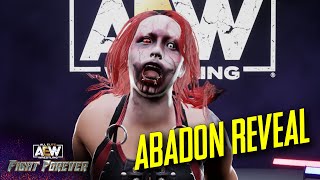 AEW Fight Forever  Abadon Character Spotlight [upl. by Grady]