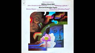 William Grant Still Symphony No 1AfroAmerican Symphony 1974 [upl. by Netsirhc265]