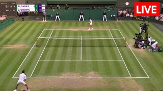 Djokovic vs Alcaraz Live Streaming  Wimbledon 2024  Carlos Alcaraz vs Novak Djokovic Live [upl. by Mercado]