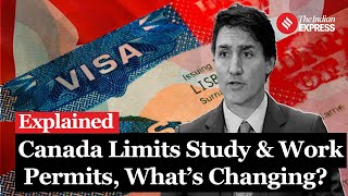 Canadas New Immigration Rules Study amp Work Permits Face Major Changes  What You Need To Know [upl. by Bohon898]