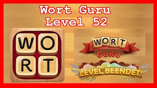 Wort Guru  Level 52  Lösung Solution Walkthrough [upl. by Alegnave]