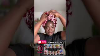 How to Tie Easy Ankara Headwrap as a Beginner ankara tutorial [upl. by Denny]