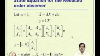 Mod09 Lec22 Pole Placement Observer Design [upl. by Odraner302]