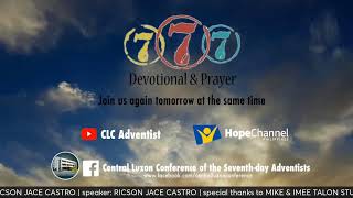 777 Prayer and Devotional  September 15 2024  Sunday [upl. by Limaj]