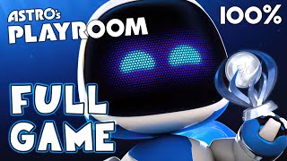 Astros Playroom FULL GAME 100 All Trophies PS5 Platinum [upl. by Annola]