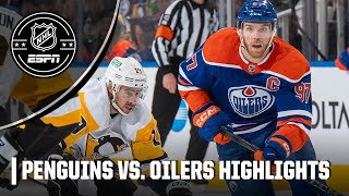 Pittsburgh Penguins vs Edmonton Oilers  Full Game Highlights [upl. by Kaylil237]