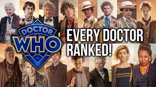 Every Doctor from Worst to Best  Doctor Who Ranking [upl. by Sosthena426]