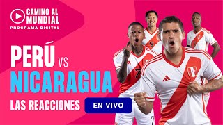 PERÚ VS NICARAGUA EN VIVO  NARRACIÓN DESDE CABINA [upl. by Hpotsirhc134]