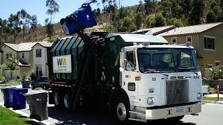 WM Waste Management  Garbage Trucks [upl. by Gaddi]