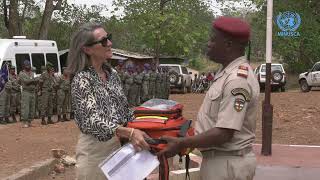 La maternité du camp Izamo reçoit des équipements médicaux [upl. by Willie]