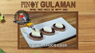 EASTER CHOCO EGGS Pinoy Gulaman Recipe [upl. by Celinka757]