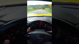 Corvette C6 Z06 V8 Acceleration Sound POV shorts [upl. by Haase]