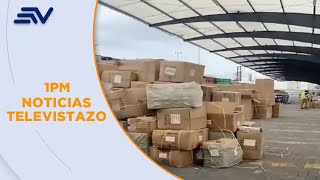 200 trámites de importación sin despachar según agentes de Aduana  Televistazo  Ecuavisa [upl. by Ivan657]