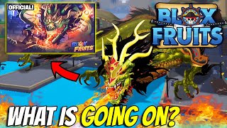 What Is Going On With Blox Fruits Update 24  DRAGON REWORK [upl. by Tterrej637]