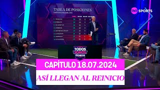 Todos Somos Técnicos  Así llegan los equipos al reinicio del Campeonato  Capítulo 18 de julio 2024 [upl. by Farly423]