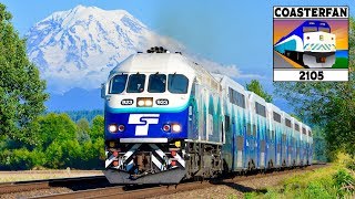 Seattle Sounder Commuter Trains [upl. by Starr]