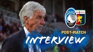 9ª SerieATIM  AtalantaGenoa 20  Gasperini quotVinto partita difficile e complicataquot 🇬🇧 SUBS [upl. by Aranat112]