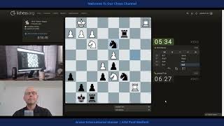 paulw7uk 2202 v 2150 fort4forks rapid chess lichess [upl. by Netram]