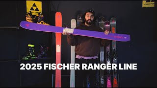 The 2025 Fischer Ranger Line  SKI REVIEW [upl. by Doro485]