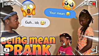 BEING MEAN TO RAKIYAH MALAYSIA amp KYLIE PRANK 😱 THEY ALL CRIED 😶 MUST WATCH 😲 [upl. by Teddman65]