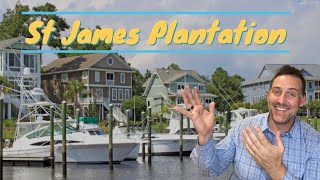 St James Plantation Southport  Driving Tour [upl. by Htelimay]