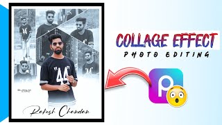 Collage Effect Photo Editing 😍  PicsArt Photo Editing  Double Exposure Editing  RC editing club [upl. by Sauers]