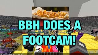 BadBoyHalo Stream Highlights 727  BBH DOES A FOOTCAM [upl. by Isnam]