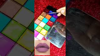 purplish lipstick shade 😍lipstichackbeutyhack shorts youtubeshorts viralvideo [upl. by Melinde]