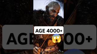 How old is kratos godofwar [upl. by Aisorbma489]