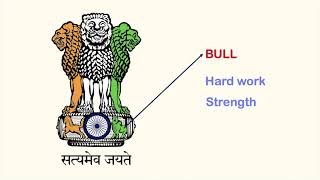 The National Emblem of India and its significance IN HINDI [upl. by Jessie]