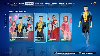 INVINCIBLE IS BACK Fortnite Item Shop Right Now April 3rd 2024 [upl. by Ettenot]