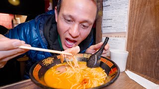 Ichiran Ramen Original FAMOUS JAPANESE FOOD  First Time in Fukuoka [upl. by Bret318]