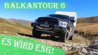 Balkantour Teil 6 Montenegro auf den TET Selbstbau Camper 4x4 V8 Dodge RAM auf Gas Auto [upl. by Sorci]