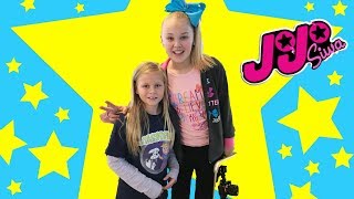 Assistant Meets JoJO Siwa and Goes on a Roller Coaster Treasure Hunt [upl. by Nylirahs]