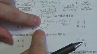 Math 302 Rationals Review MC18 [upl. by Cote]