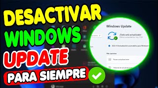 DESACTIVA Actualizaciones AUTOMÁTICAS de WINDOWS Para Siempre ▶▶ Tú PC VOLARÁ [upl. by Martha]